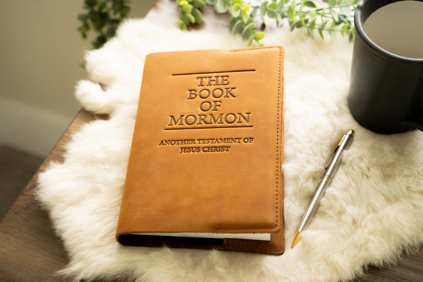 Leather Book of Mormon - Soft Cover