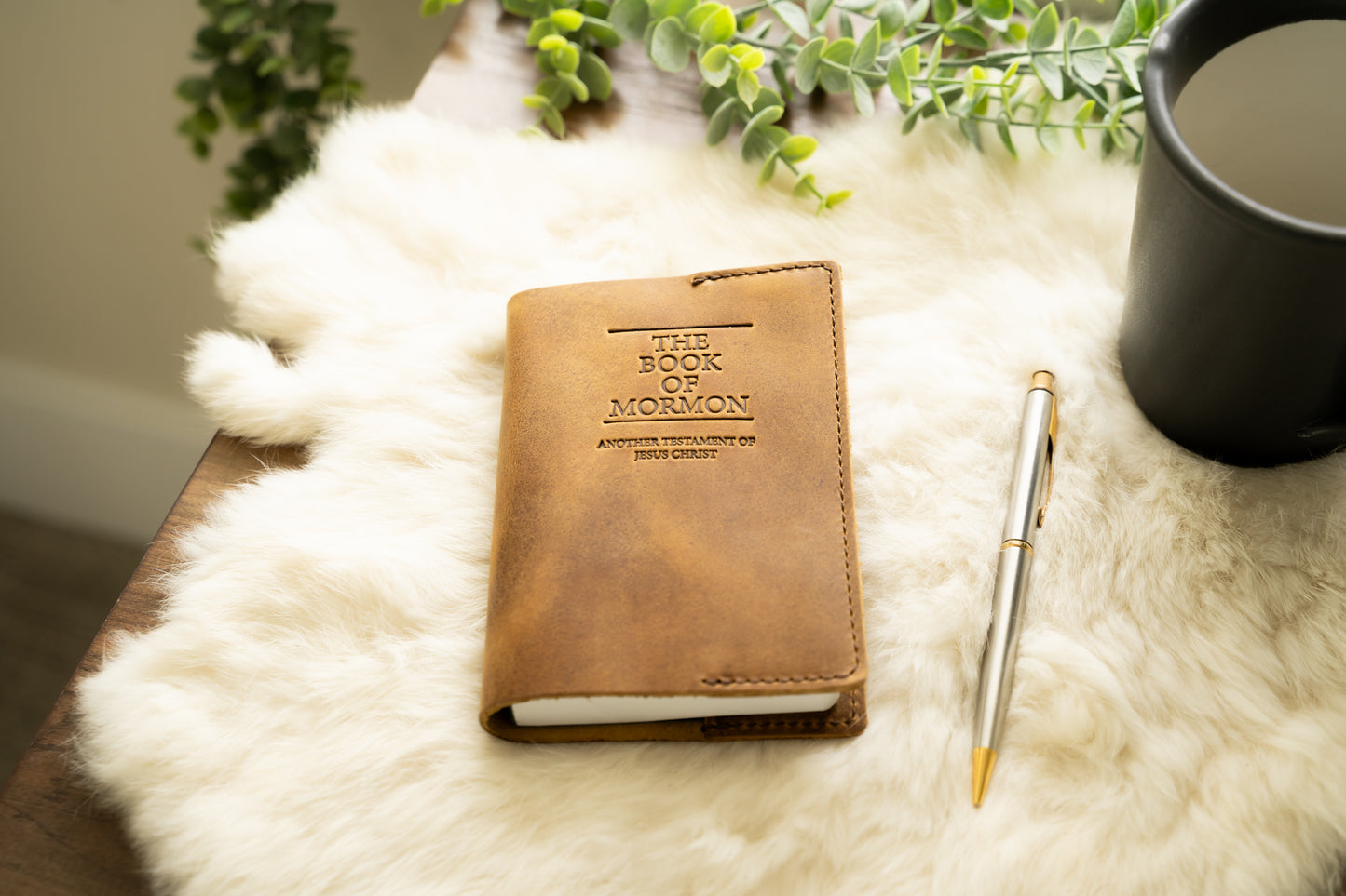 Leather Book of Mormon Mini - Soft Cover