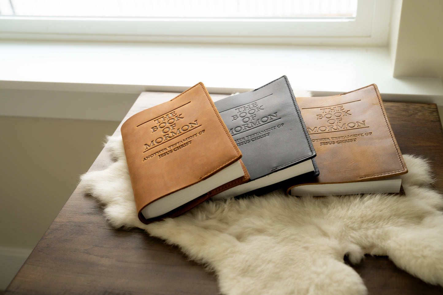 Leather Book of Mormon - Soft Cover