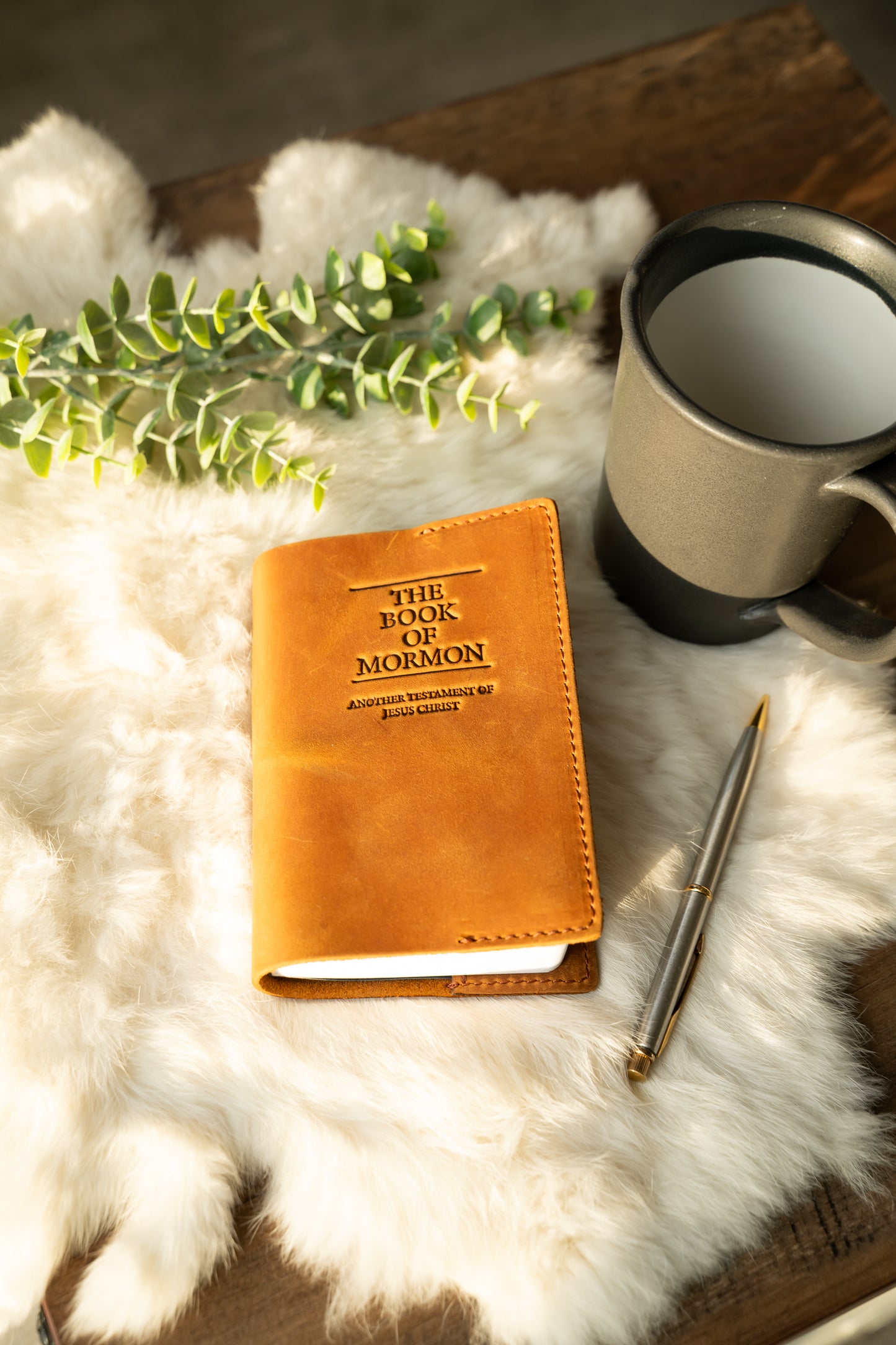 Leather Book of Mormon Mini - Soft Cover