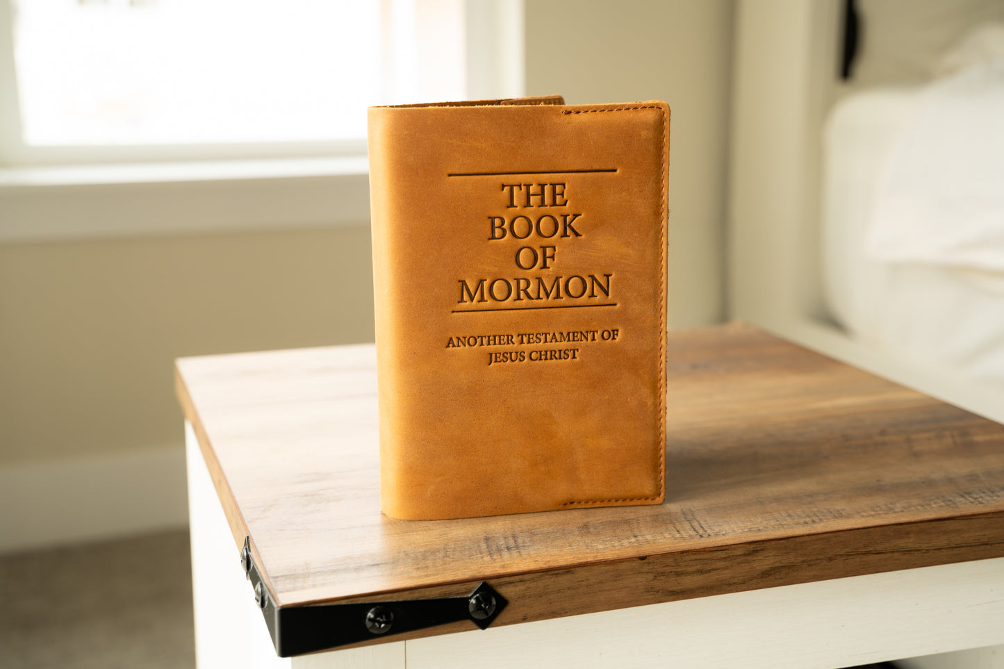 Leather Book of Mormon - Hard Cover