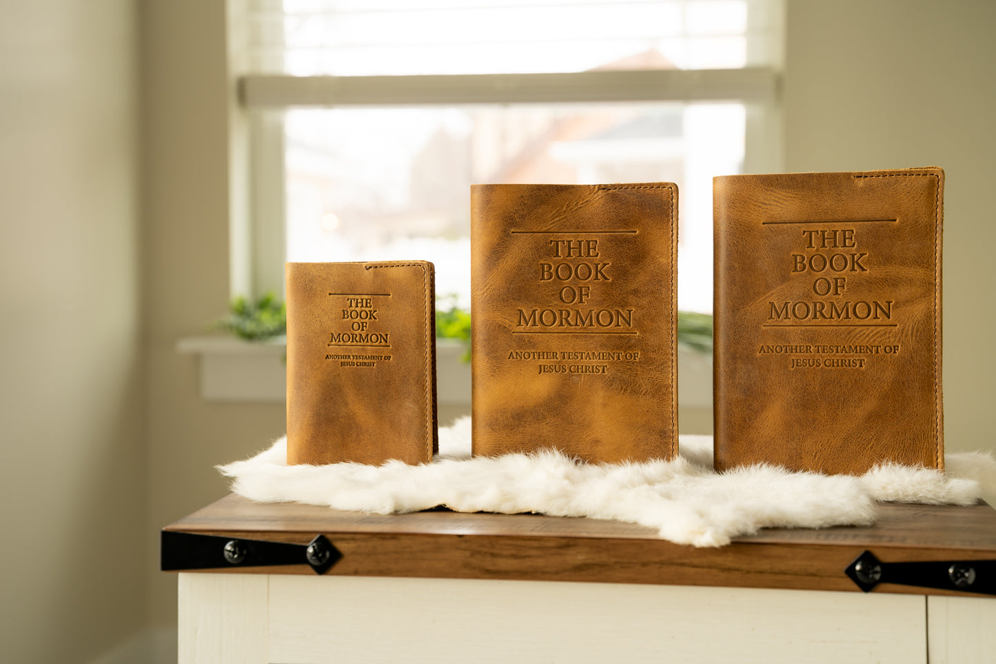 Leather Book of Mormon - Soft Cover