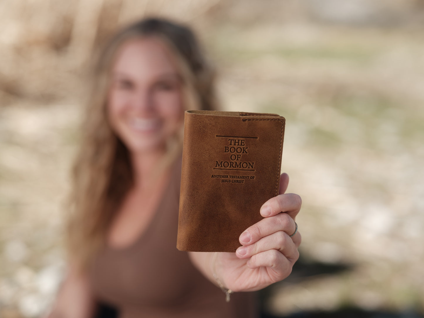 Leather Book of Mormon Mini - Soft Cover