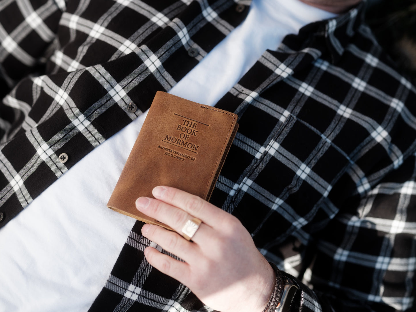 Leather Book of Mormon Mini - Soft Cover