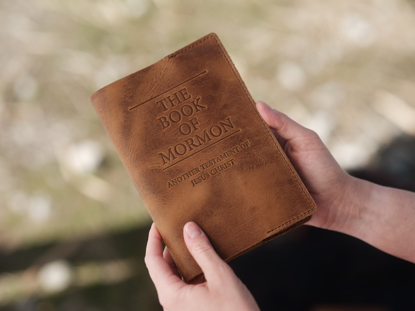 Leather Book of Mormon - Soft Cover