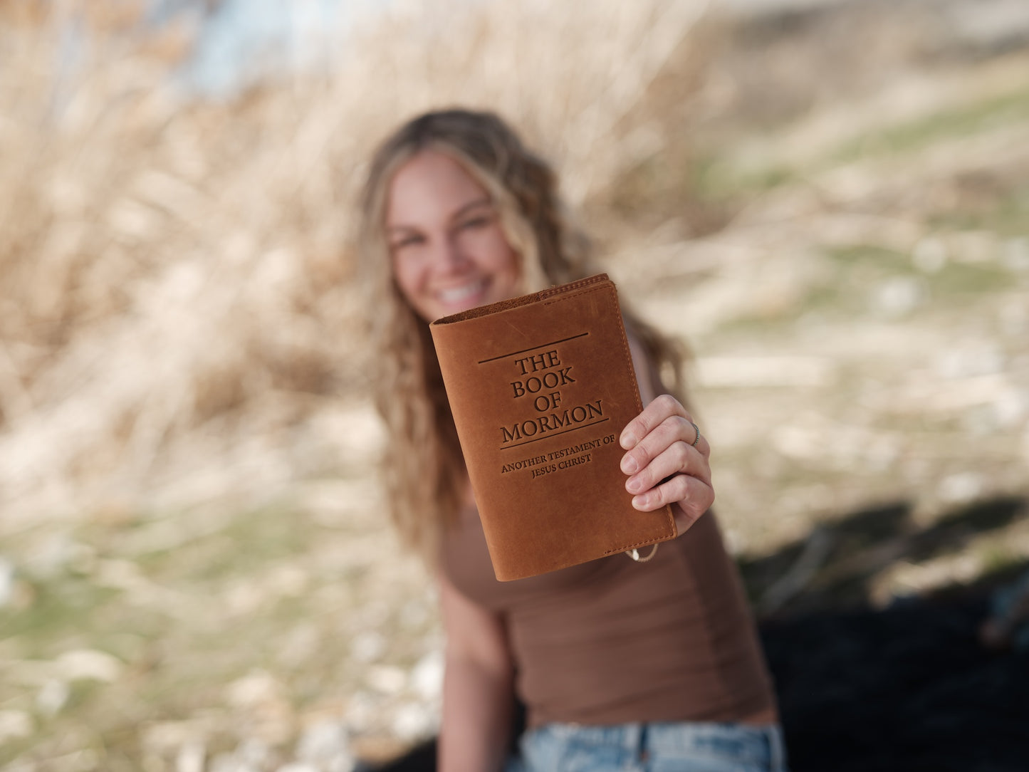 Leather Book of Mormon - Soft Cover